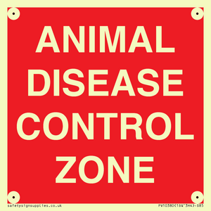 ANIMAL DISEASE CONTROL ZONE